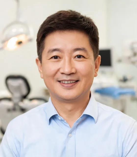 Biomedical founder portrait