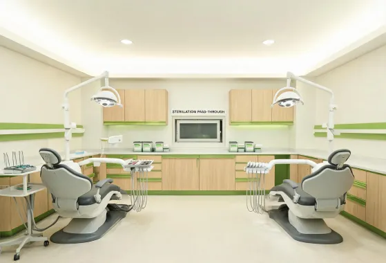 Two chair dental suite