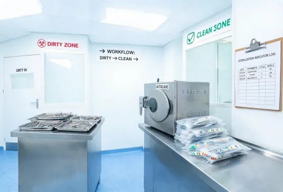 Sterilization corridor concept