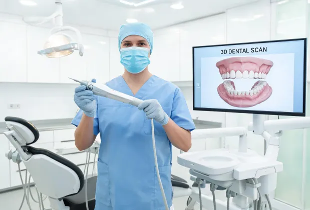 Dental scanner demonstration